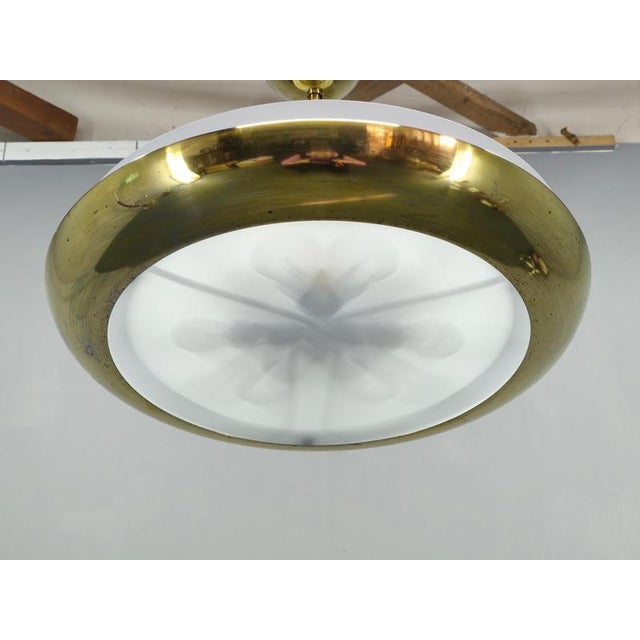 Art Deco UFO Pendant by Josef Hurka, Former Czechoslovakia, 1930s For Sale - Image 11 of 14
