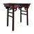 Chinese 1970s Traditional Chinese Style Dark Wood Console Table With Camel-Hump Apron. For Sale - Image 3 of 7