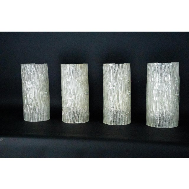 Murano Glass Sconces Horizontal or Vertical by Toni Zuccheri for Venini, 1960s, Set of 4 For Sale - Image 6 of 12