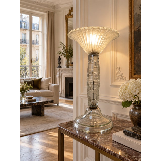 Vintage Table Lamp in Murano Glass, 1950 For Sale - Image 17 of 18