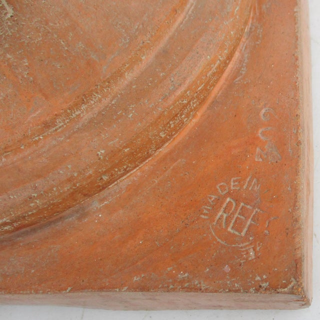 Terra Cotta Garden Planter Italian Terra Cotta Classical Urn For Sale - Image 8 of 12