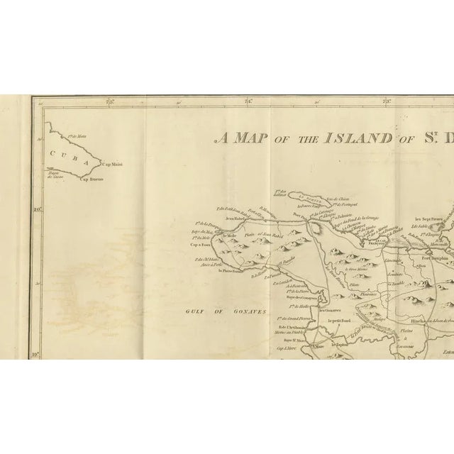 Late 18th Century Map of Saint Domingue, Haiti and Dominican Republic, 1793 For Sale - Image 5 of 10