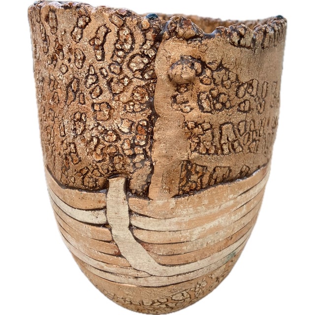 Contemporary Jim Kraft Studio Bowl Vessel, Signed For Sale - Image 3 of 6