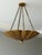 Handmade European Style Pure Brass Scalloped Pendant Light. For Sale - Image 6 of 10