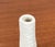 Mid-Century Modern Small Mid-Century Modern German White Sculptural Vase by Peter Müller for Sgrafo Modern, 1960s For Sale - Image 3 of 16