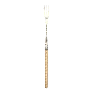 19th Century British Silver and Bone Pickle Fork or Hors d'Oeuvres Fork