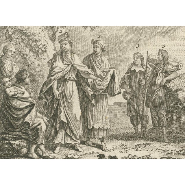 Mid 18th Century Peruvians and Ecuadorians, 1756, Paper, Set of 2 For Sale - Image 5 of 7