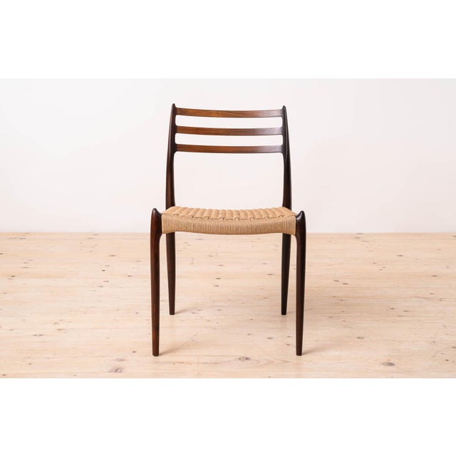 1960s Vintage Dining Chairs by Niels Otto Møller, Denmark, 1960s, Set of 4 For Sale - Image 5 of 16