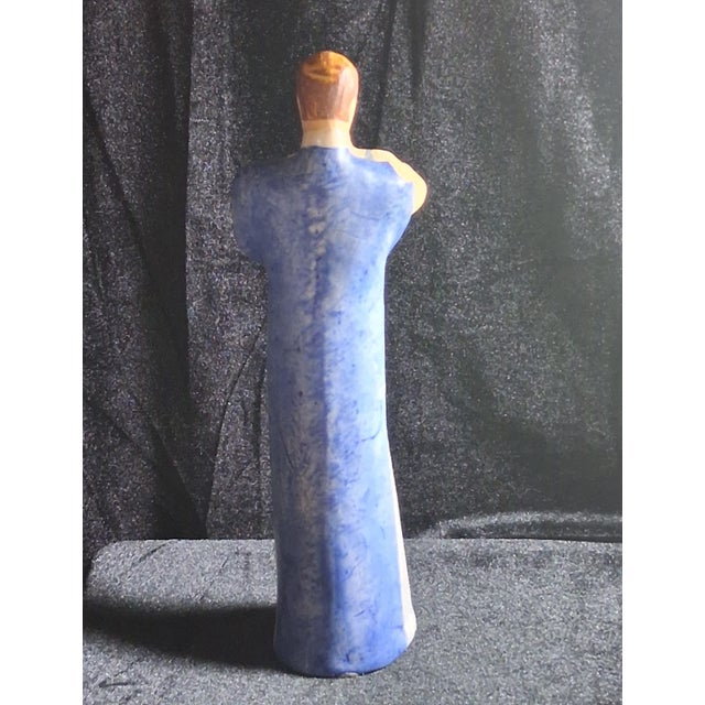 Lisa Larson Lisa Larson "Dansande Par" Stoneware Figurine – Keramikstudion Gustavsberg Signed #176/600 For Sale - Image 4 of 7
