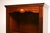 Brown Vintage Slim Georgian Style Open Bookcase, 1950 For Sale - Image 8 of 11