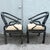 Jame Mont Style Horseshoe Chairs - A Pair For Sale - Image 4 of 10