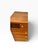 Brown Refinished 1960s Mid Century Modern Walnut Tallboy Dresser | Vintage Walnut Crescent Series S-2430 Highboy Chest | Fluted Louvered Accent Drawer For Sale - Image 8 of 12