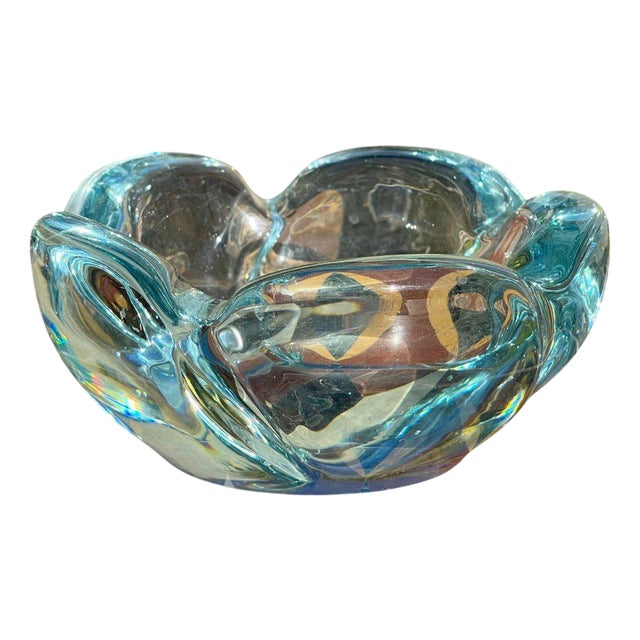 Flower Ashtray from Daum Nancy For Sale