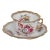Hammersley Lady Patricia England Bone China Set of Tea Cup and Saucer For Sale