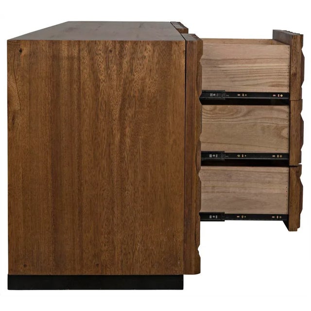 Black NOIR Alameda Sideboard, Large, Dark Walnut For Sale - Image 8 of 10