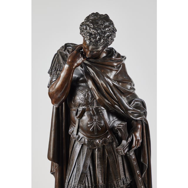 Large, Cast Bronze Roman Figures, circa 1910 - A Pair For Sale In Los Angeles - Image 6 of 12