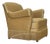 Danish Armchair with Velour Upholstery and Oak Legs, 1970s For Sale