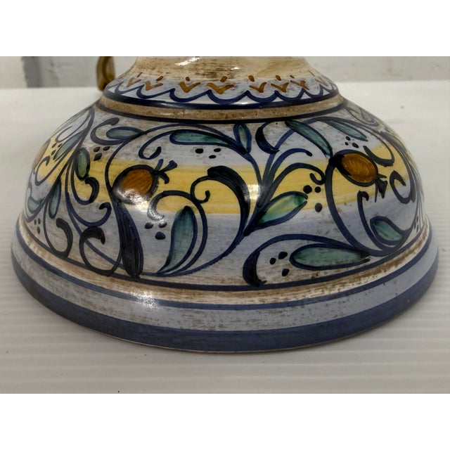 Late 20th Century Saca Castelli Italian Table Lamp For Sale - Image 10 of 12