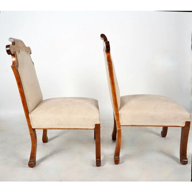 This is the most unusual pair of chairs that I have ever bought (and I’m a chair addict). The auction house listed the...