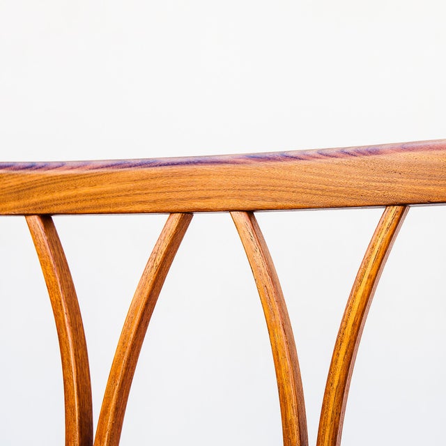 Vintage Mid Century Modern Teak & Afromosia Dining Chairs For Sale - Image 9 of 15