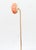 Early 20th Century Vintage 10k Gold & Carved Coral Bead Stickpin For Sale - Image 5 of 12