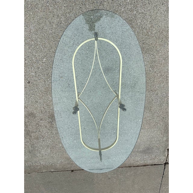 1970s Brass and Bevelled Glass Koi Fish Coffee Table For Sale - Image 5 of 8