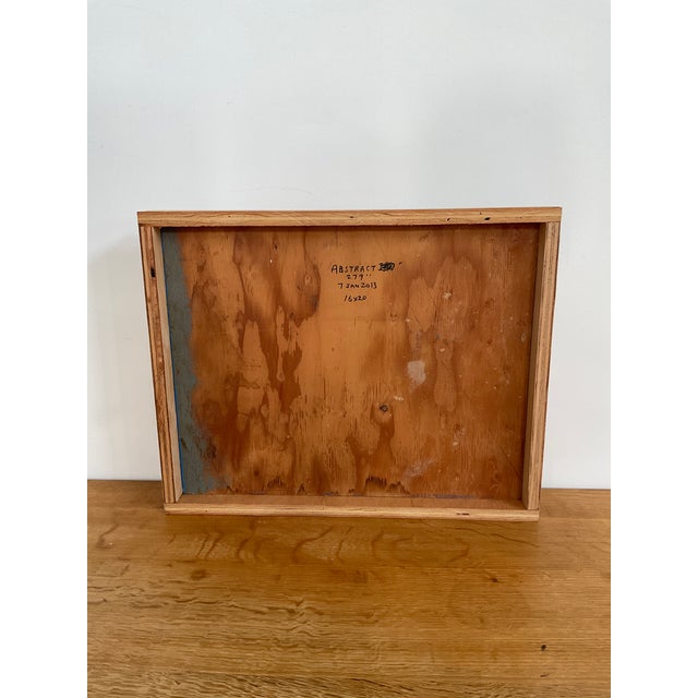 "Abstract #279" Large Original Acrylic on Board by D. Ricketts, 2013 For Sale - Image 9 of 9