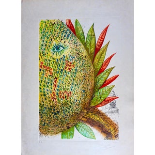1960s Salvador Dali Vegetation Inedit (Pineapple) For Sale