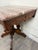 Antique Victorian Eastlake Marble Top Walnut Parlor Table For Sale - Image 10 of 14