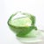 Mid-Century Hand-Blown Murano Glass Dish in Lime Green With Bullicante Detailing For Sale In New York - Image 6 of 12