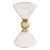 Balhi White Side Table For Sale