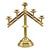 Large Mid 20th Century Articulating Gilt Brass Candelabra For Sale