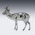 20th Century German Silver Statues of a Reindeer, Hanau, 1920s For Sale - Image 3 of 18