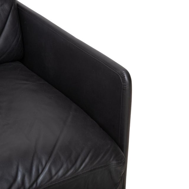 Animal Skin Leather DS-78 Two-Seater Sofa with Manual Sleeping Function from de Sede For Sale - Image 7 of 13