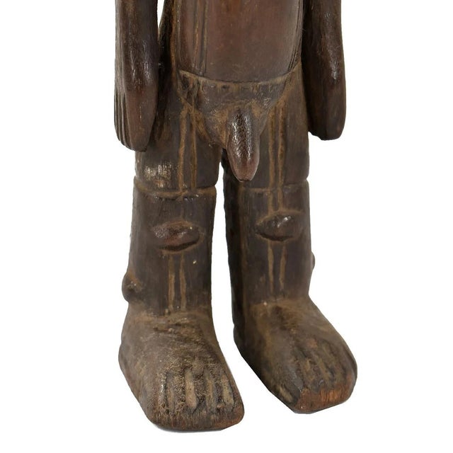 Early 20th Century Mangbetu Standing Male Figure For Sale - Image 4 of 5