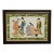 Vintage Five Oriental Asian Women Musical Scene Embroidered Picture Wall Hanging For Sale