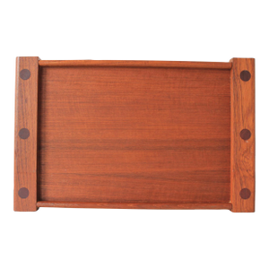 Vintage Teakwood Tray B&m Thailand