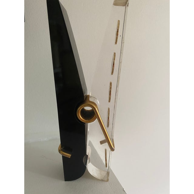 Vintage Giant Lucite Clothes Pin Decor For Sale - Image 4 of 13