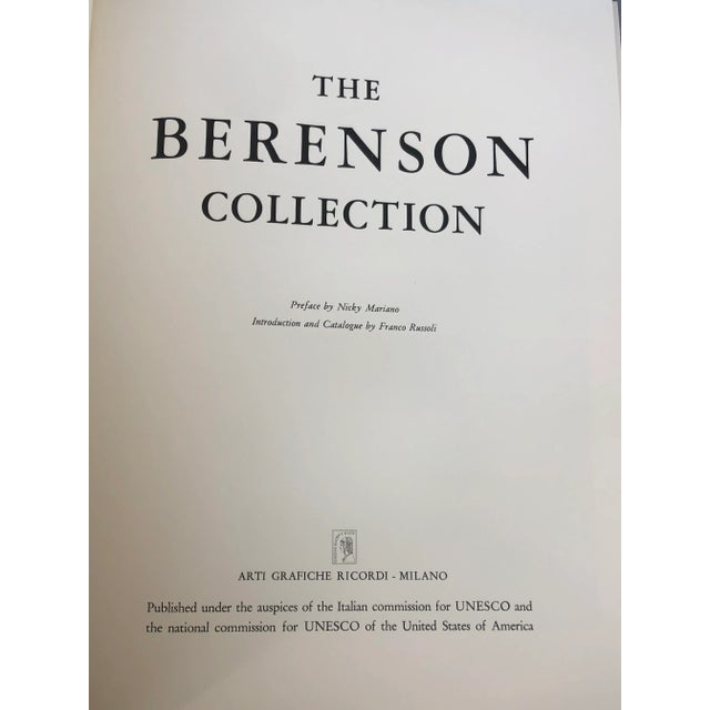The Berenson Collection Italian Art Book for Coffee Table For Sale - Image 11 of 13