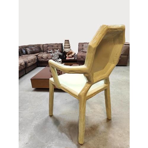 2000 - 2009 Seafoam Medallion Chair by Teun Zwets for HKLiving For Sale - Image 5 of 7