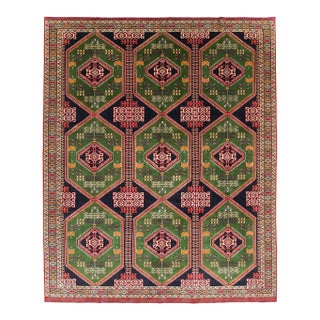 Galerie Shabab Collection Tribal Mid-20th Century Handmade Central Asian Turkoman Room Size Carpet For Sale