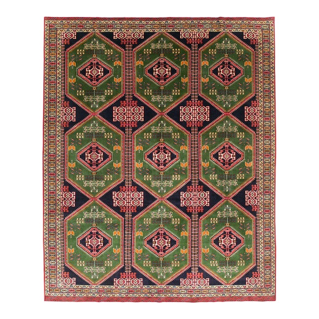 Galerie Shabab Collection Tribal Mid-20th Century Handmade Central Asian Turkoman Room Size Carpet For Sale