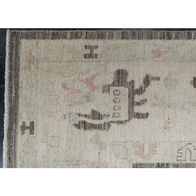 Oushak Rug 9'2" x 12'2" For Sale In Houston - Image 6 of 8