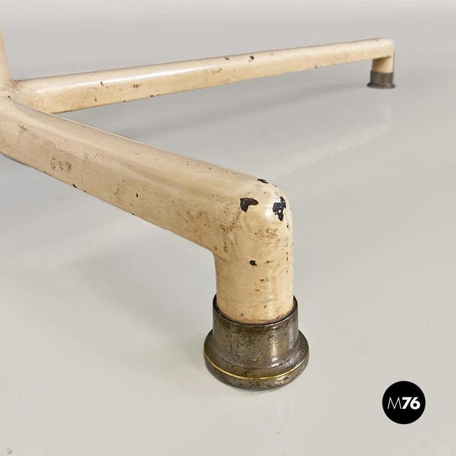 Industrial Industrial Adjustable Drafting or Worktable in Iron and Wood, 1960s For Sale - Image 3 of 18