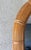 Mid 20th Century Vintage Pencil Reed Arched Wall Mirror in the Style of Vivai Del Sud For Sale - Image 5 of 6