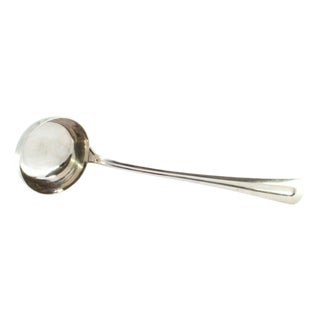Plain Silver Soup Ladle For Sale