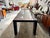 Extendable Console Table with Metal Frame and Black Lacquered Finish, 1980s For Sale - Image 6 of 9