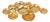 Cluster of Gold Serving Bowls - Round For Sale