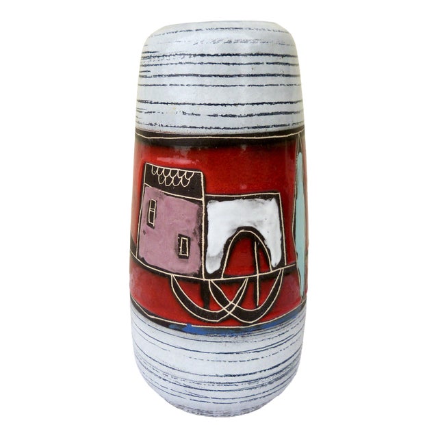 Ceramic Vase from Scheurich Keramik, West Germany 1970 For Sale