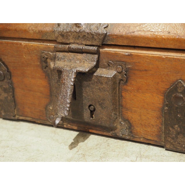 19th Century Pyramidal Wooden and Iron Kerala Table Box, Southern India For Sale - Image 14 of 17